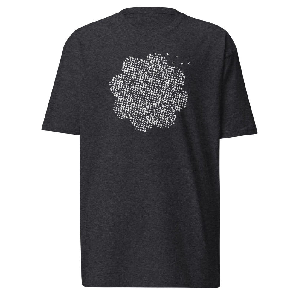 g|White logo|Charcoal Heather|front