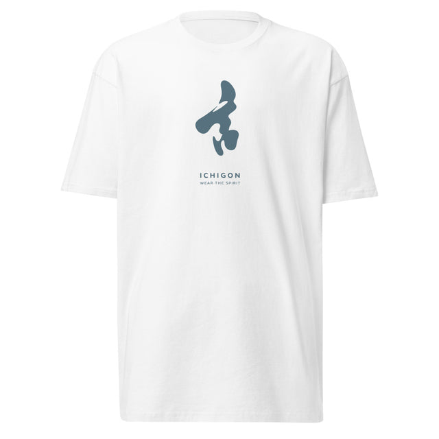 No.00 ICHIGON | 一言 — Heavyweight Tee – Slate logo