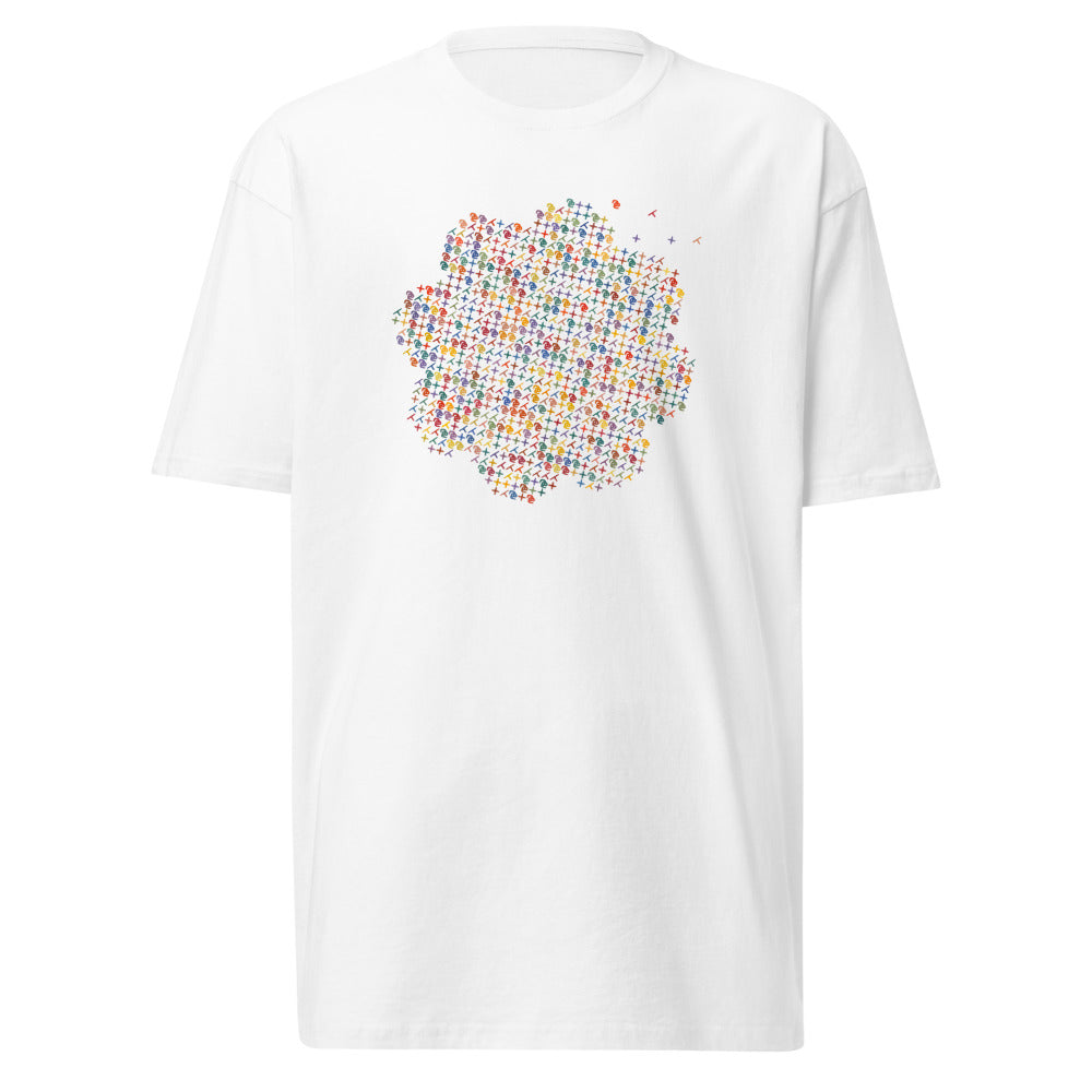 g|Ten colors logo|White|front